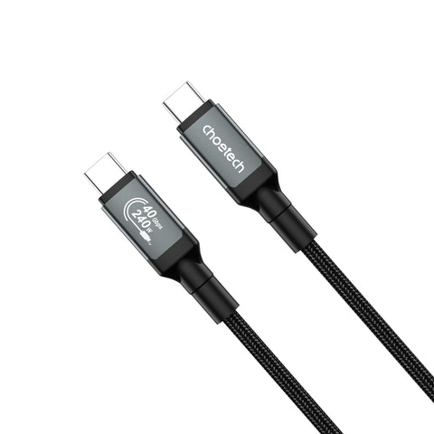 CHOETECH XCC-1040 USB-C M to M 240W Super Fast Speed Gen3 Cable 1.2M - SuperSaverAU - view 1