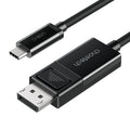 CHOETECH XCP-1803 USB-C To DisplayPort Cable 8K@30Hz 1.8M Two-Way - SuperSaverAU - view 1