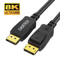 CHOETECH XDD01 DisplayPort Cable 2M 8K@60Hz