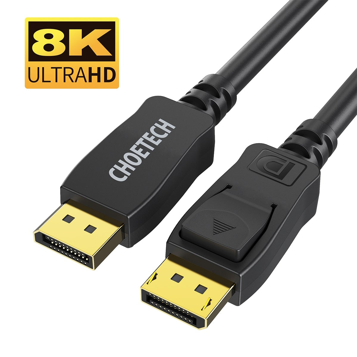 CHOETECH XDD01 DisplayPort Cable 2M 8K@60Hz
