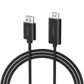 CHOETECH 2m Braided DisplayPort to HDMI 4K60Hz Male Cable Audio Video Adapter - SuperSaverAU - view 3