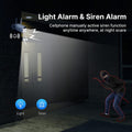 Hiseeu C40 4MP WiFi Battery Camera with Solar Panel