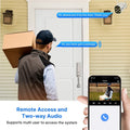 Hiseeu C40 4MP WiFi Battery Camera with Solar Panel