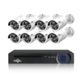 Hiseeu H5NVR-P8-612P 8CH 2MP PoE CCTV System with 2TB HDD