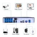 Hiseeu H5NVR-P8-624P 8CH 4MP PoE CCTV System with 2TB HDD