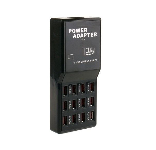 Sabrent 12-Port 60W USB Charge Station for Simultaneous Device Charging - SuperSaverAU - view 4
