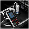 8-Port PD+QC3.0 Car Charger with LED Display - SuperSaverAU - view 4