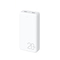 KIVEE PT63 20000mAh Power Bank White - SuperSaverAU - view 1