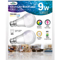 Premium MV Smart Bulb 9W B22 Twin Pack