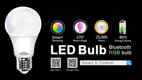 MV SMART BULB 9W E27 TWIN PACK  (apple app only ) - SuperSaverAU - view 2