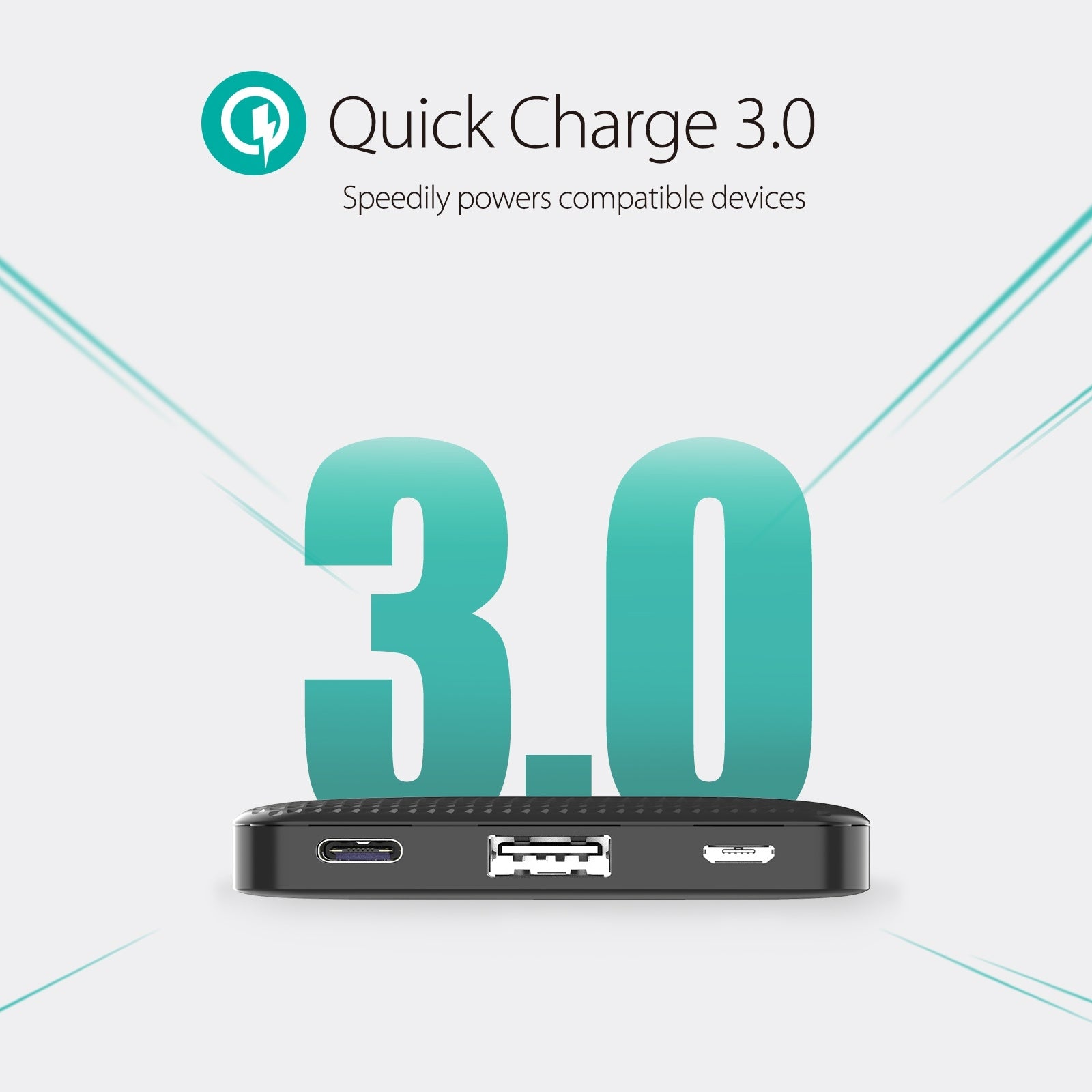 Ravpower RP-PB094 Super Slim Powerbank 10000mAh, PD 18w, QC3.0 - SuperSaverAU - view 2