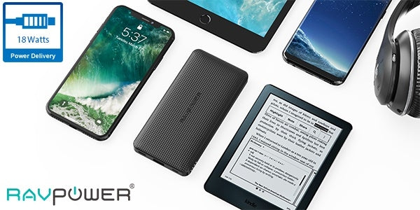 Ravpower RP-PB094 Super Slim Powerbank 10000mAh, PD 18w, QC3.0 - SuperSaverAU - view 3