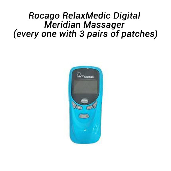 Rocago RelaxMedic Digital Meridian Massager (every one with 3 pairs of patches) - SuperSaverAU - view 1