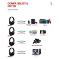 T-Wolf TF800 RGB 4-Piece Gaming Keyboard Mouse Headset Kit