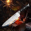 Warmot 7-Piece Kitchen Knife Set, High Carbon Stainless Steel, Ergonomic Handles - SuperSaverAU - view 2