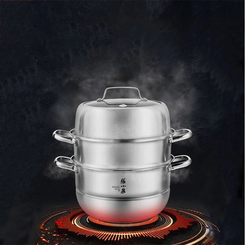 Zhang Xiao Quan 28cm 3-Tier Steamer - SuperSaverAU - view 2