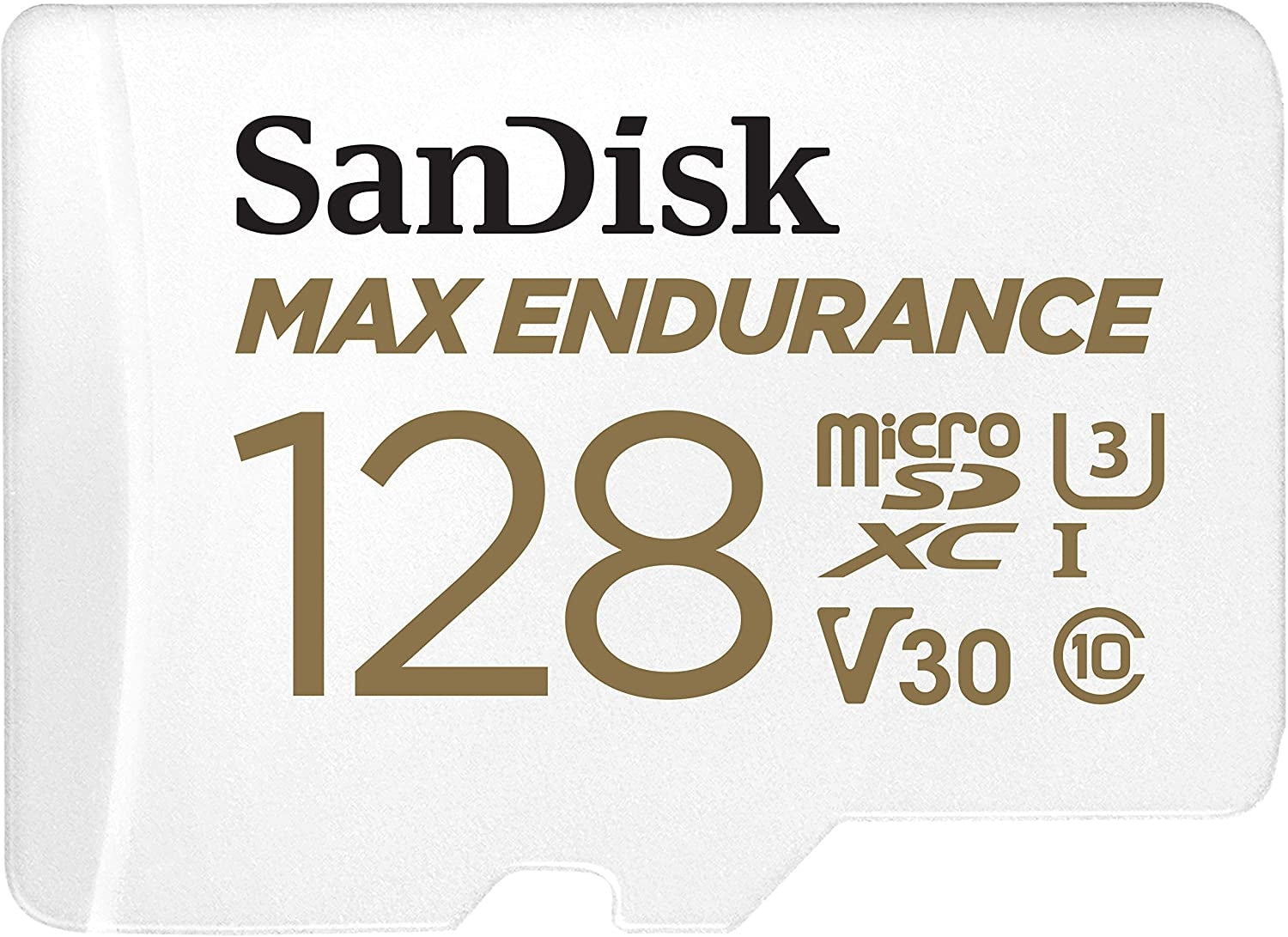 Sandisk Max Endurance Microsdxc Card SQQVR 128G (60 000 HRS) UHS-I C10 U3 V30 100MB/S R 40MB/S W SD Adaptor SDSQQVR-128G-GN6IA - SuperSaverAU - view 1