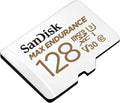 Sandisk Max Endurance Microsdxc Card SQQVR 128G (60 000 HRS) UHS-I C10 U3 V30 100MB/S R 40MB/S W SD Adaptor SDSQQVR-128G-GN6IA - SuperSaverAU - view 2