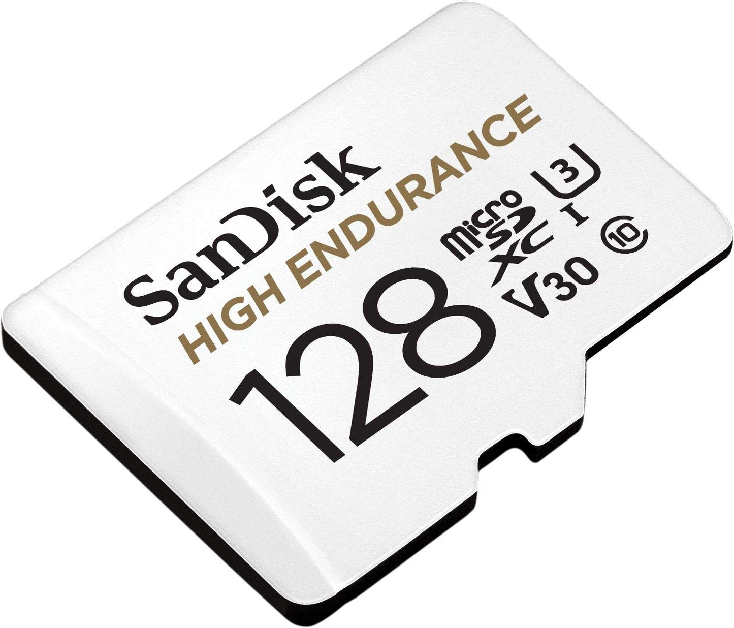 SanDisk High Endurance 128GB microSDHC UHS-I C10 U3 V30 Memory Card with SD Adapter