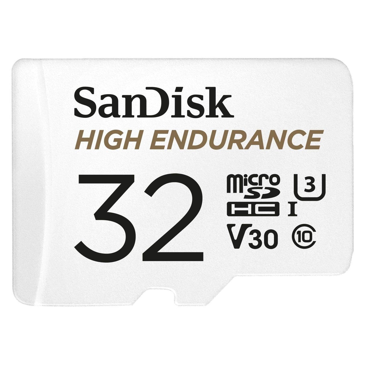 SanDisk High Endurance 32GB microSDHC UHS-I C10 U3 V30 Memory Card with SD Adapter