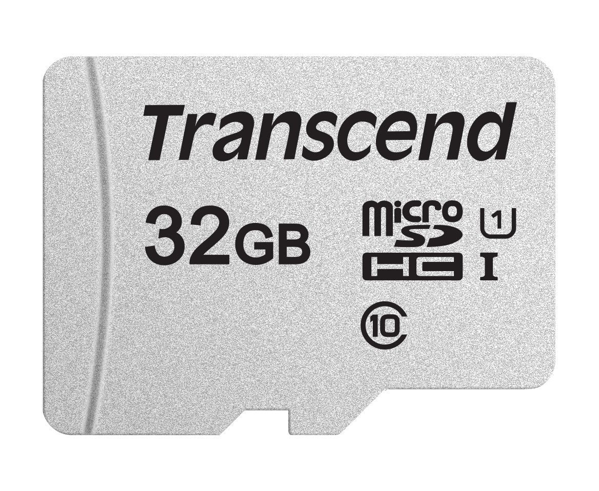TRANSCEND TS32GUSD300S 32GB UHS-I U1 microSD w/o Adapter  (microSDHC I, C10, U1) - SuperSaverAU - view 1