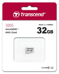 TRANSCEND TS32GUSD300S 32GB UHS-I U1 microSD w/o Adapter  (microSDHC I, C10, U1) - SuperSaverAU - view 2