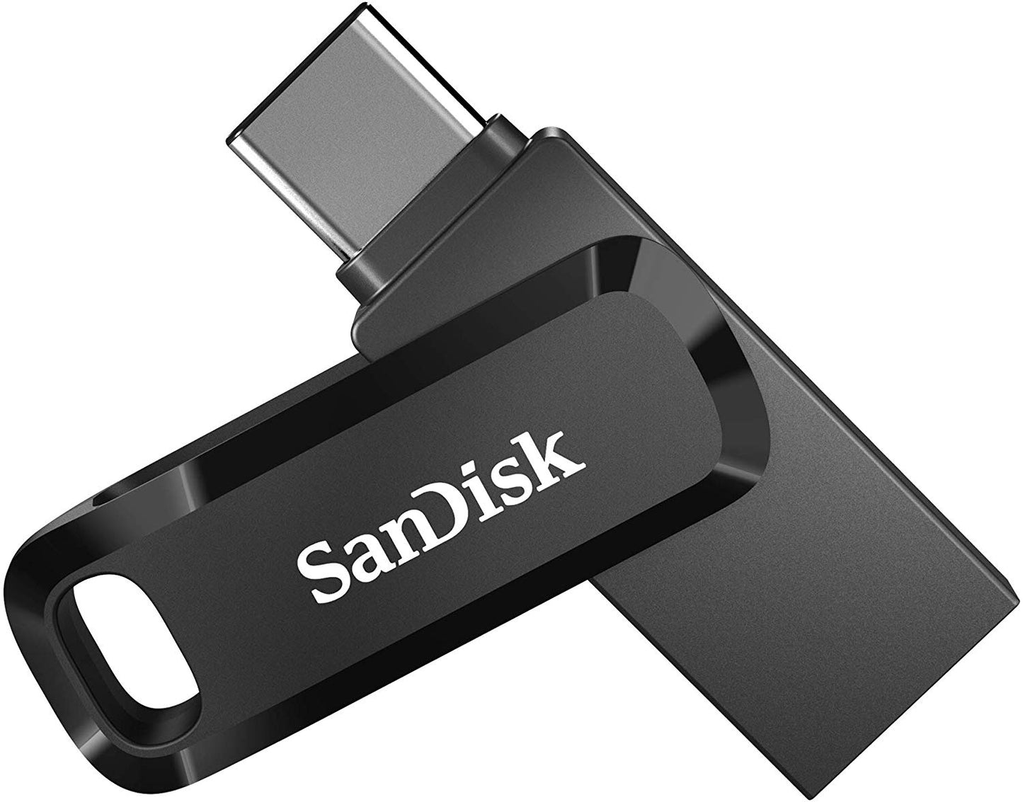 SanDisk Ultra Dual Drive Go 128GB USB 3.1 Type-C Flash Drive with Swivel Design