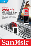 SANDISK 16GB CZ430 ULTRA FIT USB 3.1 (SDCZ430-016G) - SuperSaverAU - view 5