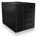 ICY BOX Backplane for 5x 3.5" SATA or SAS HDD in 3x 5.25" bay (IB-565SSK) - SuperSaverAU - view 2