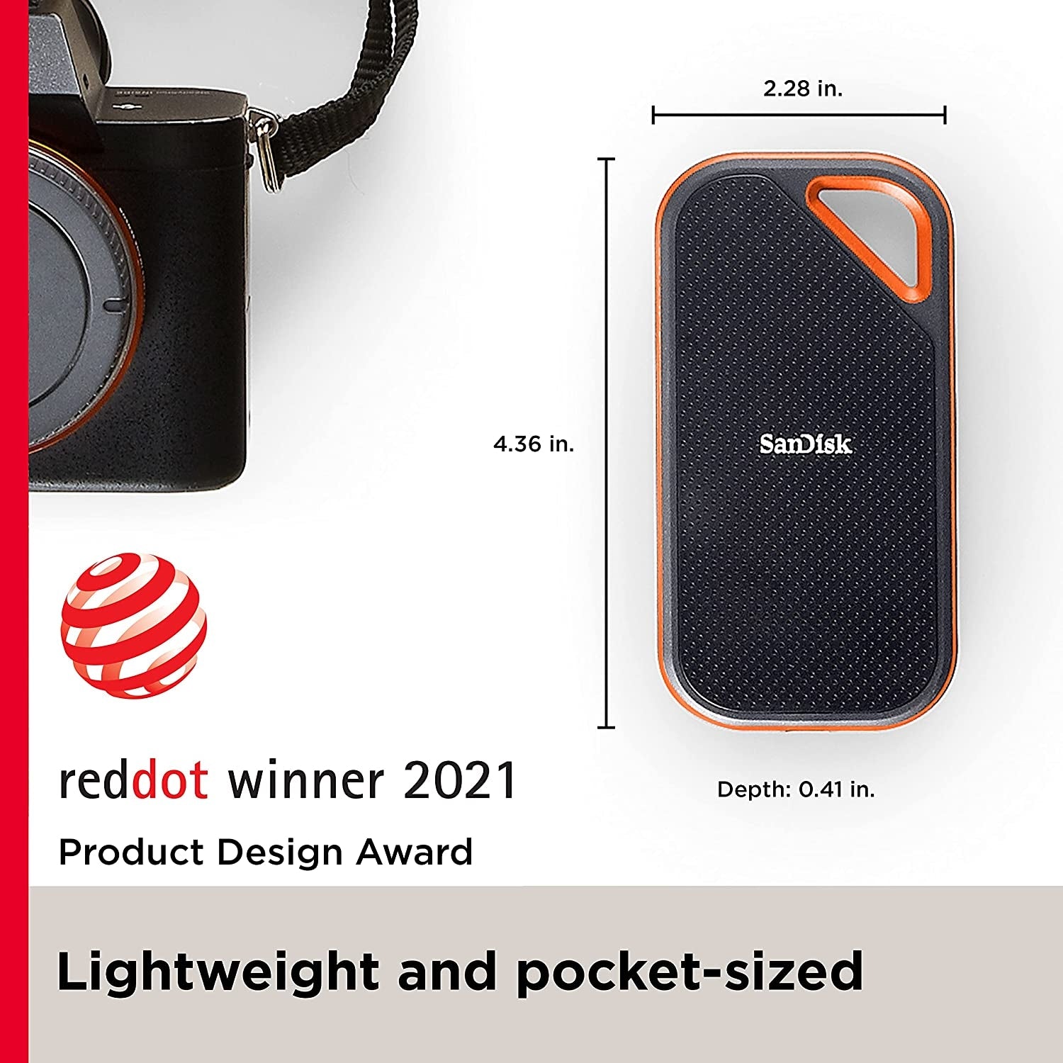 SanDisk Extreme PRO Portable SSD V2 2000MB/s - 2TB