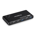 Simplecom HDMI KVM Switch 2-Port 4K@60Hz with 4-Port USB 3.0 Hub 5Gbps - SuperSaverAU - view 3