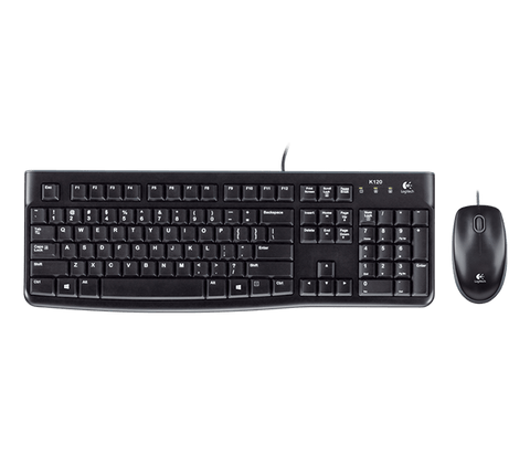 Logitech MK120 Wired Keyboard and Mouse Combo