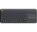 Logitech K400 PLUS Wireless Touch Keyboard - Black