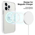 Ultimake Shockproof MagSafe Case for iPhone 15 Pro Max - Transparent