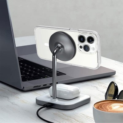 Ultimake Shockproof MagSafe Case for iPhone 15 Pro Max - Transparent