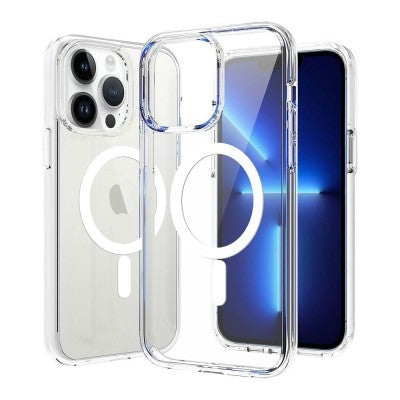 Ultimake Shockproof MagSafe Case for iPhone 15 Pro - Transparent