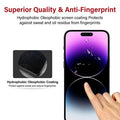 Premium Tempered Glass Screen Protector for iPhone 15 and 15 Pro