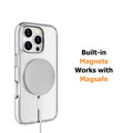 Ultimake Shockproof Transparent Magsafe Cover Case for iPhone 16 Pro Max - SuperSaverAU - view 4
