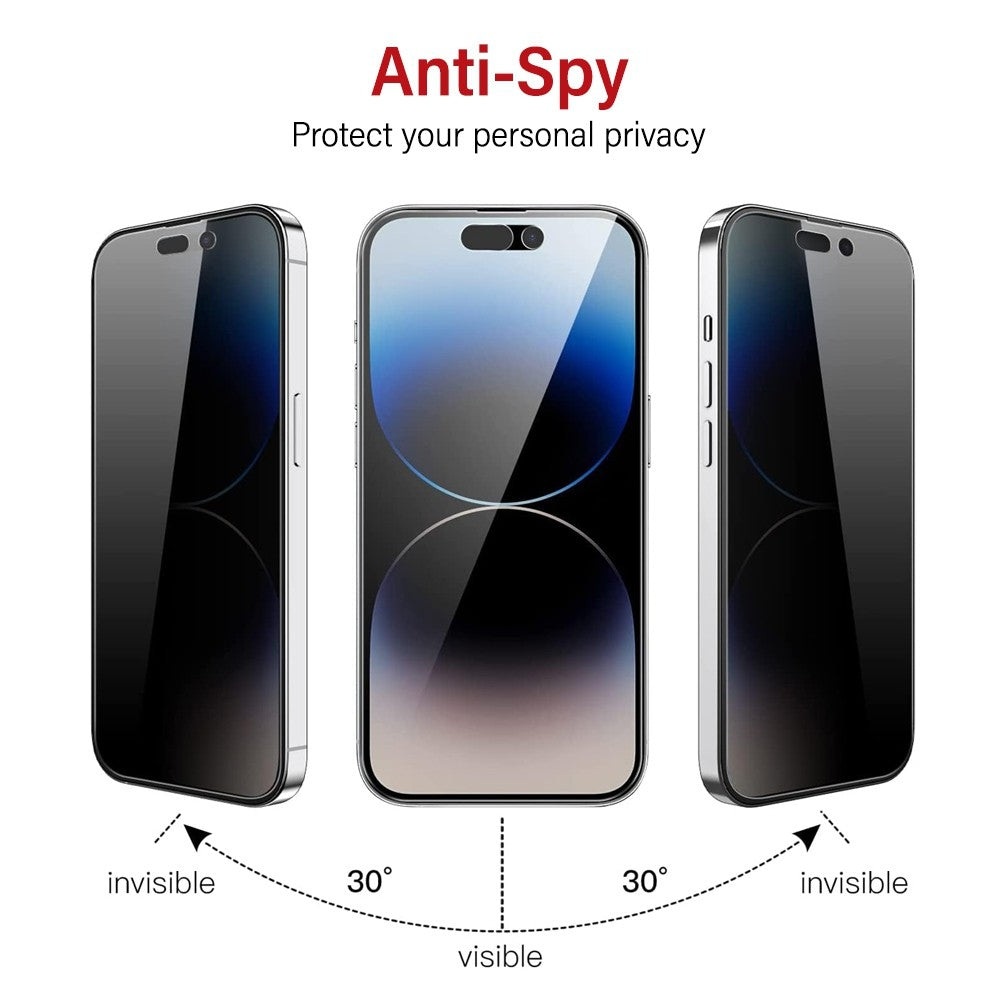 Privacy 9H Tempered Glass Screen Protector for iPhone 16 Pro / 17 / 17 Pro - SuperSaverAU - view 5