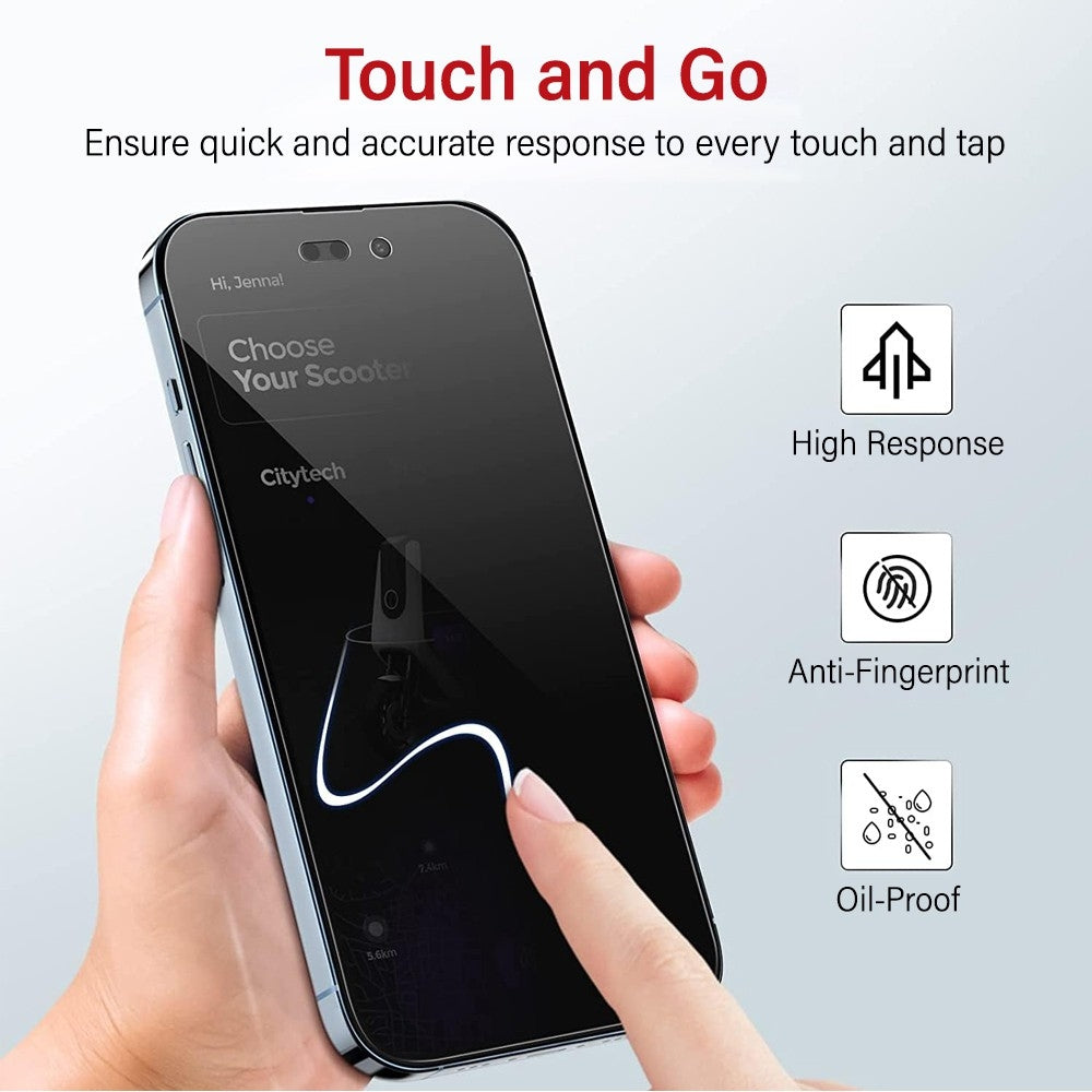 Privacy 9H Tempered Glass Screen Protector for iPhone 16 Pro / 17 / 17 Pro - SuperSaverAU - view 7