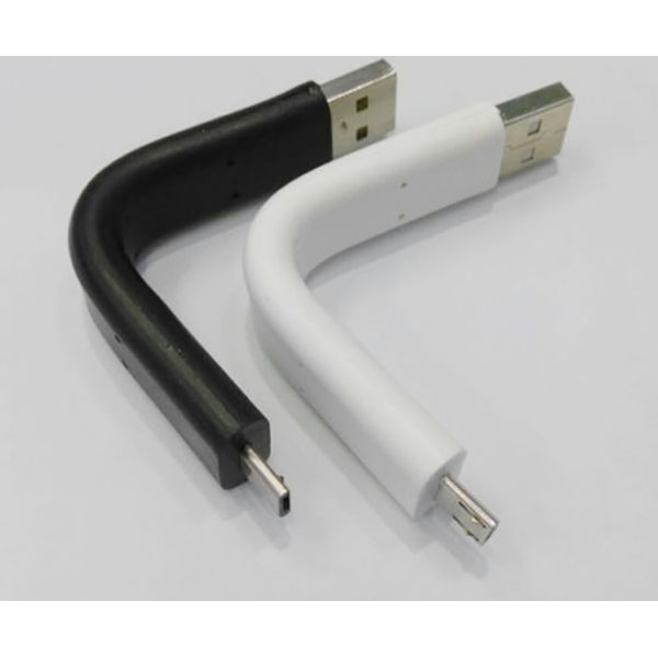 Premium Black Flexible USB Data Sync Stand Mount Cable for iPhone