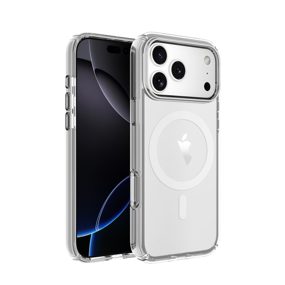 UTIA Ultimake Shockproof Clear Case for iPhone 17 Pro Max with Magnetic Ring