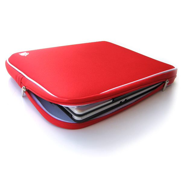 12 to 14 inch Laptop Bag Sleeve Case (red) - SuperSaverAU - view 3