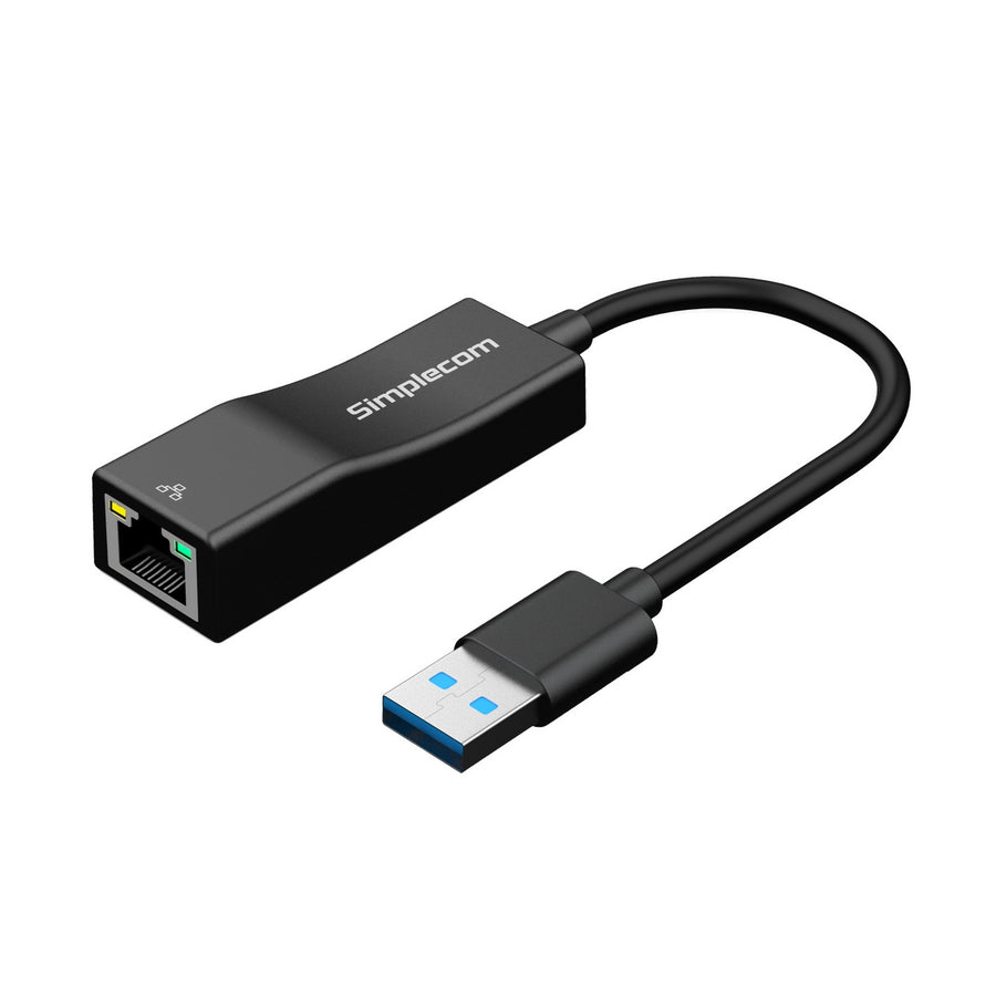 Simplecom NU302 SuperSpeed USB 3.0 to RJ45 Gigabit 1000Mbps Ethernet Network Adapter - SuperSaverAU - view 1