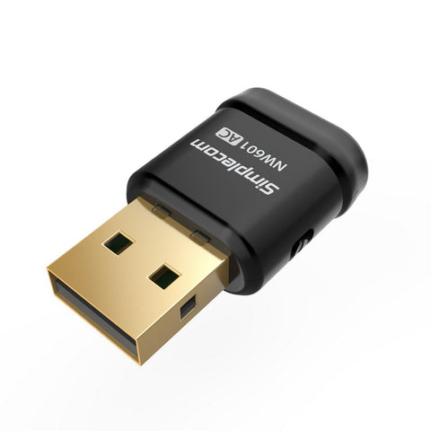 Simplecom AC600 Dual Band Mini WiFi USB Adapter with 802.11ac 5GHz & 2.4GHz - SuperSaverAU - view 2