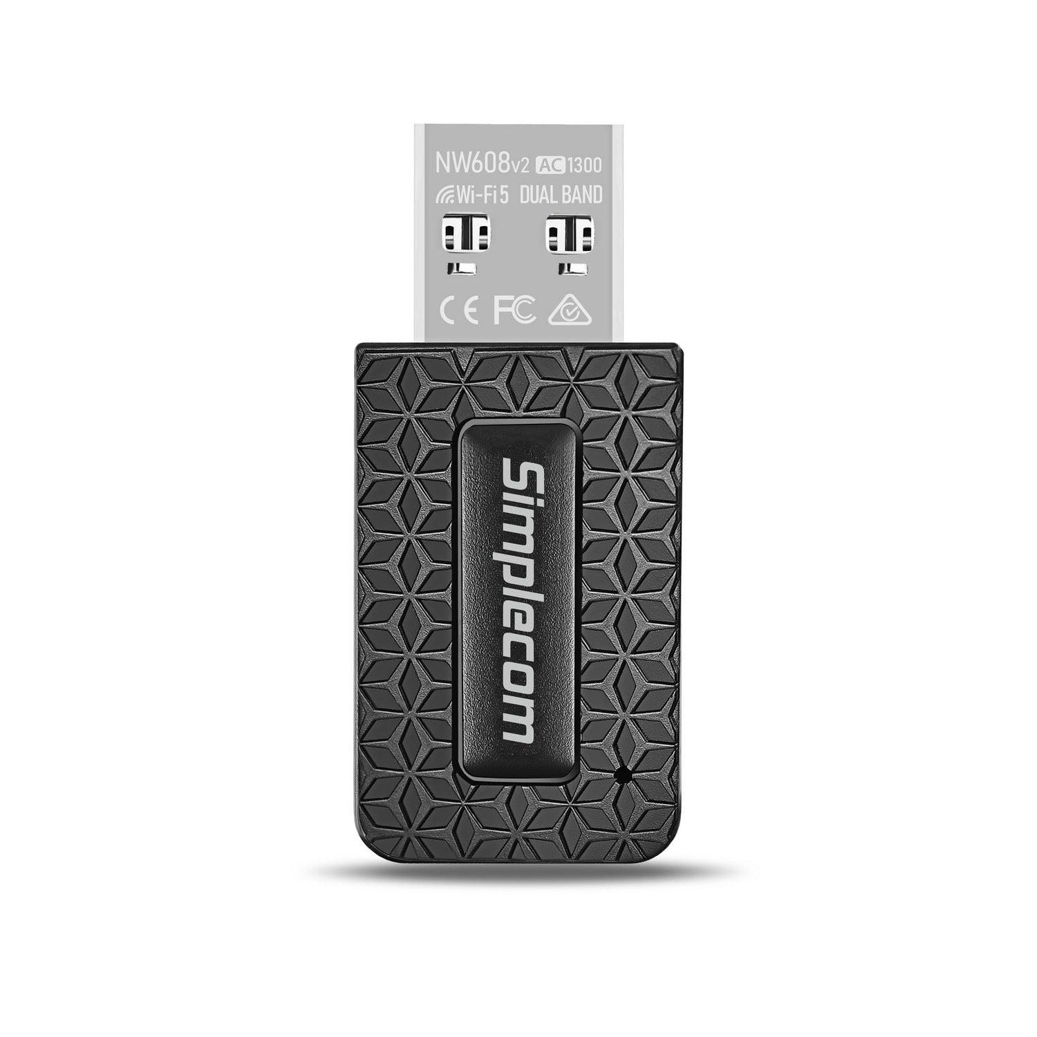 Simplecom NW608v2 WiFi 5 AC1300 Dual-Band USB 3.0 Wireless Adapter - SuperSaverAU - view 2