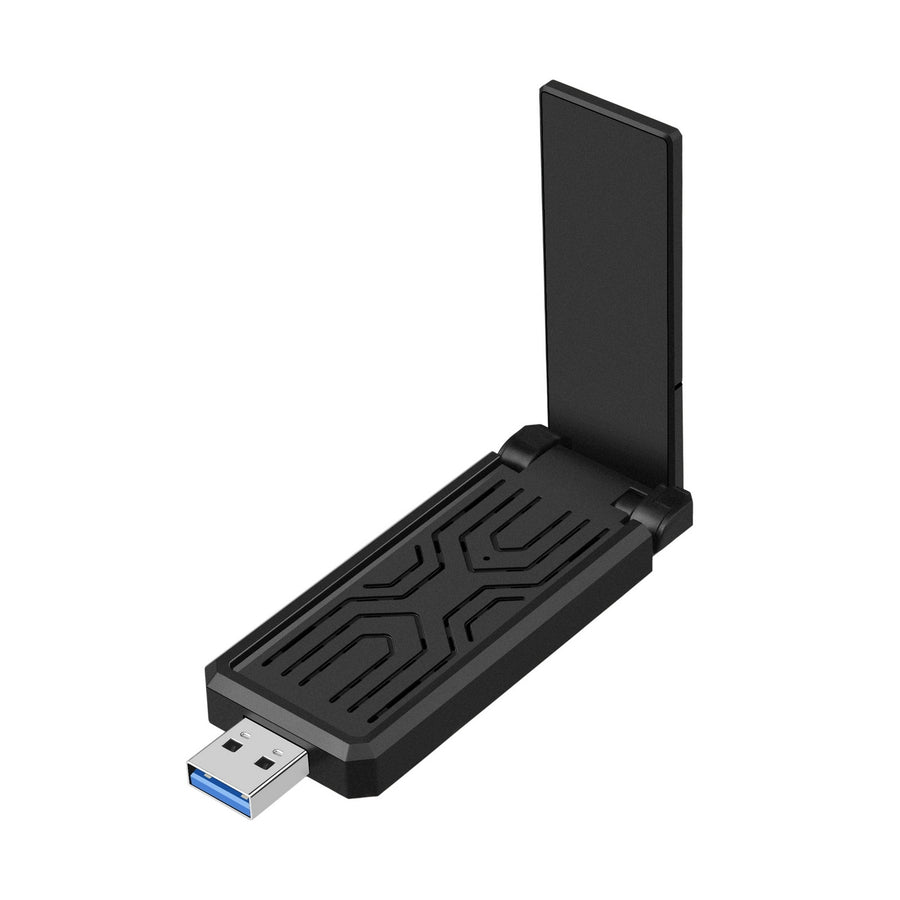Simplecom AX1800 Dual Band WiFi 6 USB Adapter, Foldable Antenna, 574Mbps/1201Mbps - SuperSaverAU - view 1