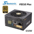 SEASONIC 650W FOCUS PLUS Gold Power Supply - Fully Modular, Compact Design - SuperSaverAU - view 1
