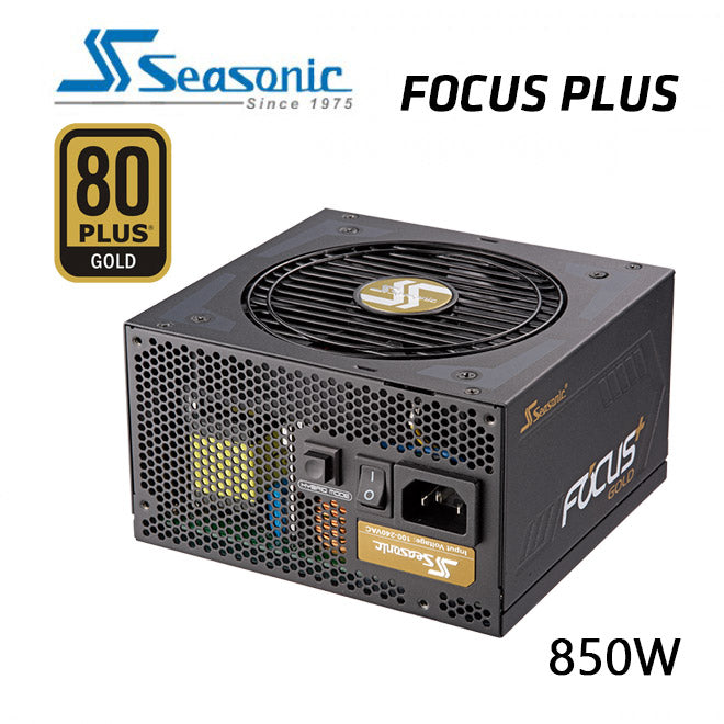 Seasonic FOCUS PLUS Gold GX-850 850W Modular PSU
