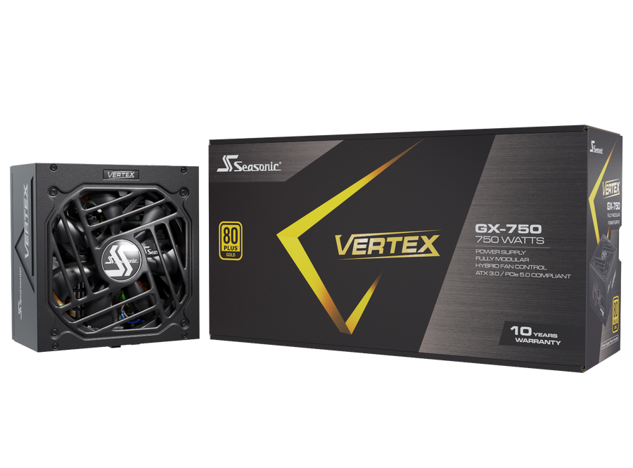 Seasonic VERTEX 750W (GX-750)  80 PLUS Gold Modular PSU ATX 3.0 - SuperSaverAU - view 6